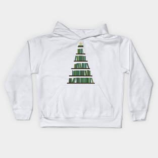 Bookmas tree (christmas) Kids Hoodie